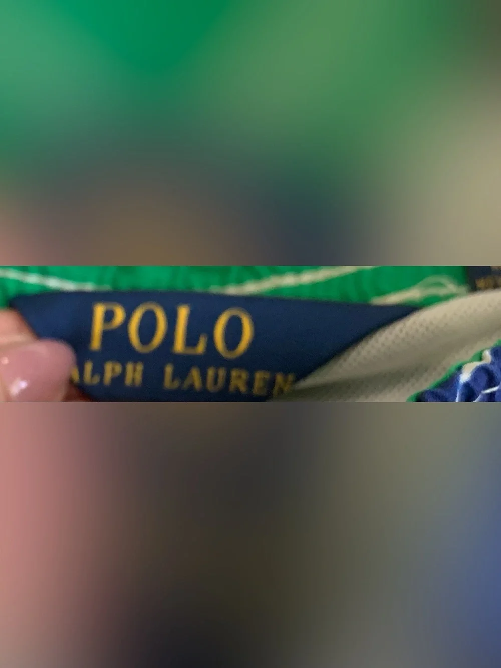 Polo by Ralph Lauren Floral Swim Trunks Blue Multicolor Size Small